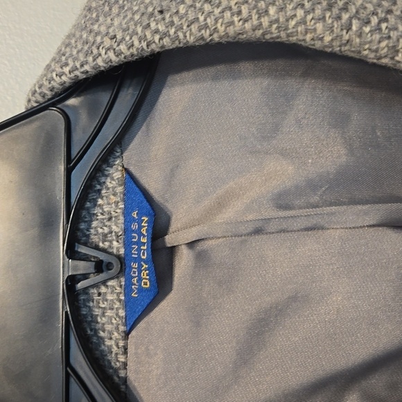 Pendelton Mens 100%Pure Virgin wool Jacket 2 button sz 44 blazer - Picture 3 of 10